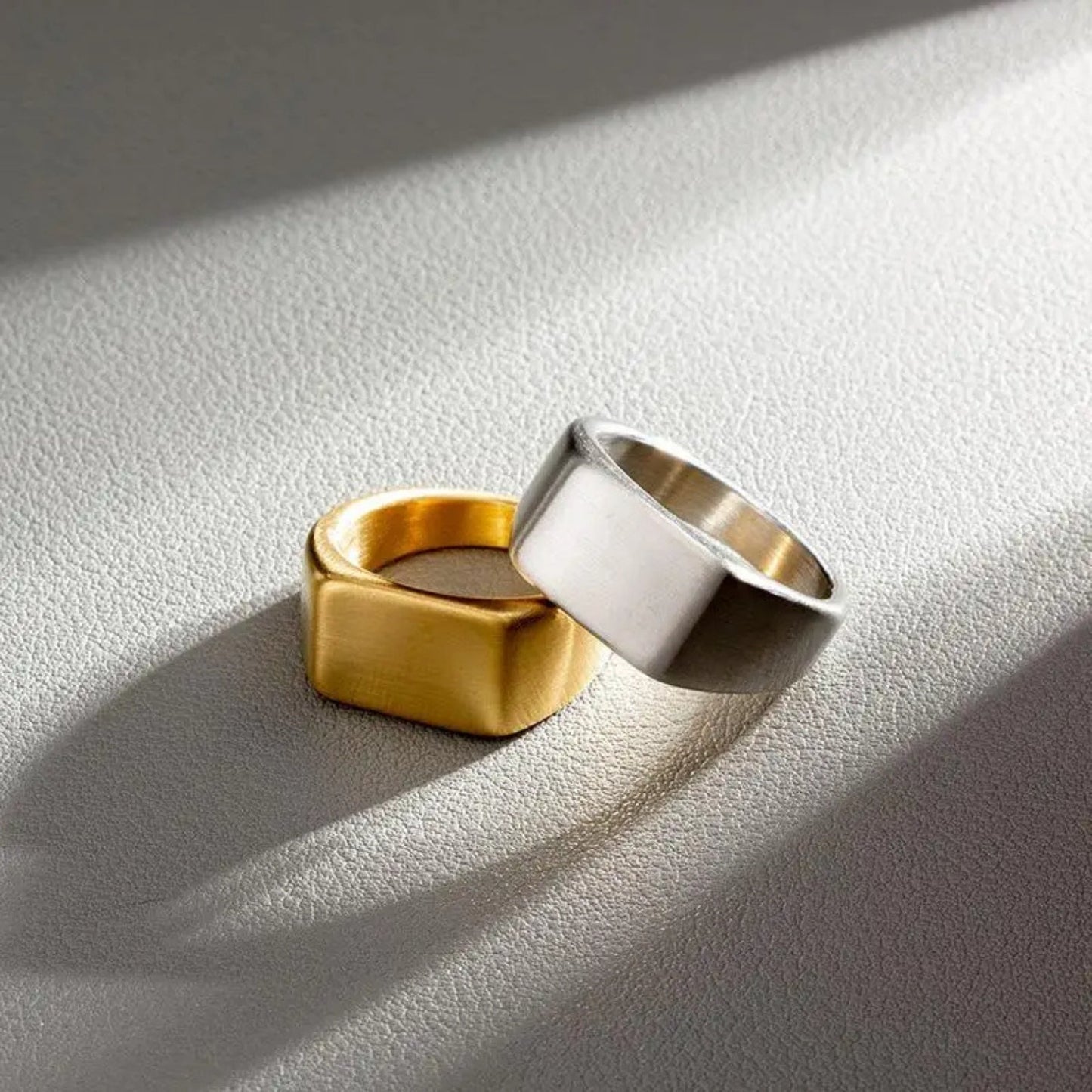 Men's Rectangular Signet Ring