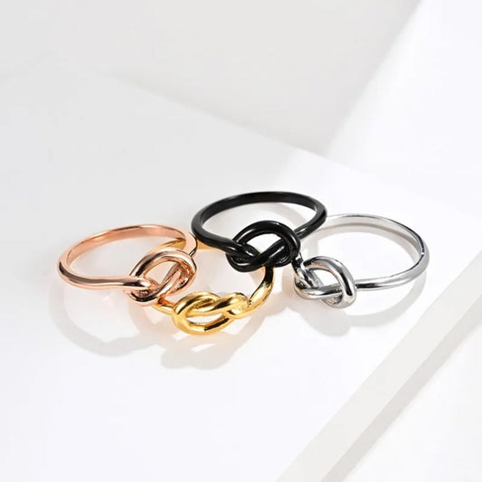 Simple Promise Knot Ring